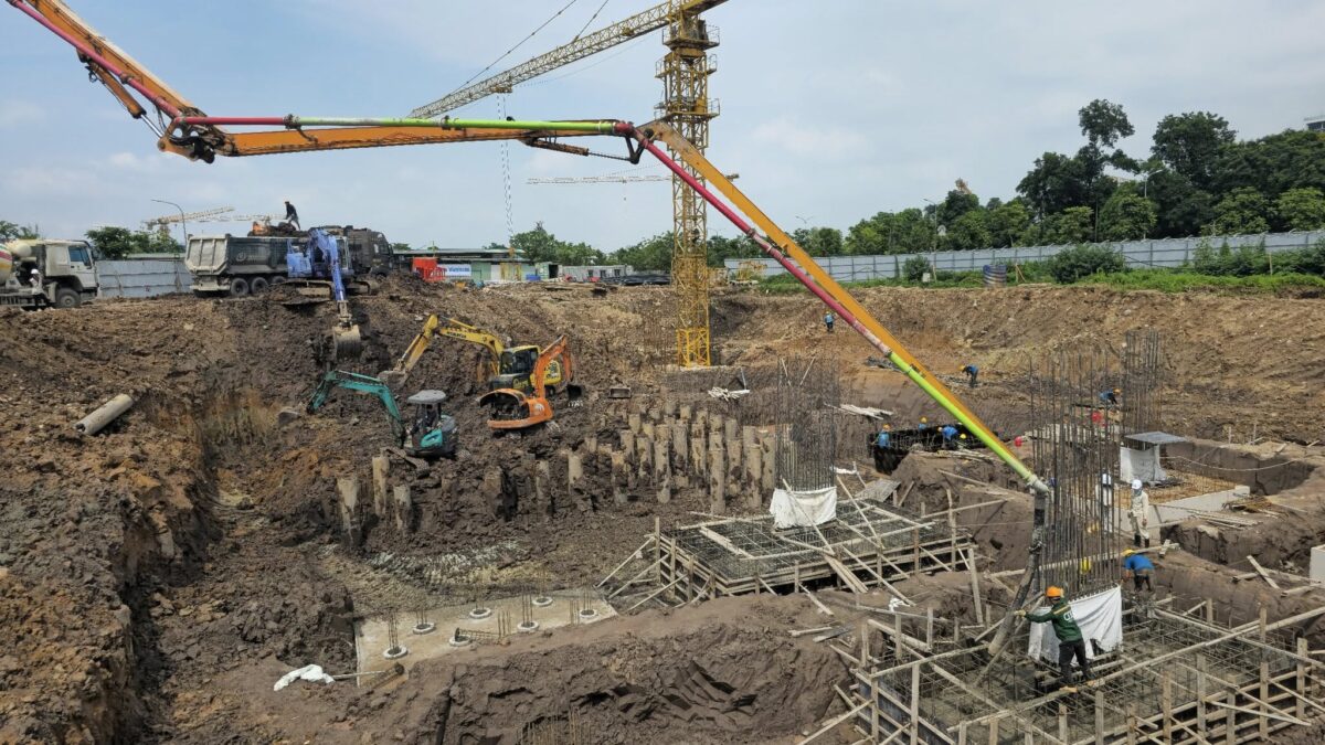 Tiến độ thi công Taseco Long Biên – Cập Nhật Tháng 6